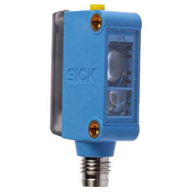 Sick Contrast Sensors 12.5 mm, White LED, PNP, 50 mA, 12 → 24 V dc, IP67