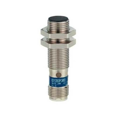 Telemecanique Sensors Inductive Barrel-Style Proximity Sensor, M12 x 1, 4 mm Detection, PNP Output, 12 → 24 V