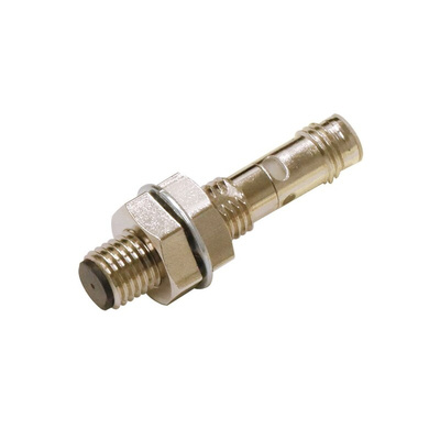 Omron E2E-NEXT Series Inductive Barrel-Style Proximity Sensor, M8 x 1, 3 mm Detection, PNP Output, 10 → 30 V dc,