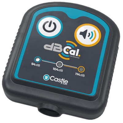 Castle 01GA612 Sound Level Calibrator 94 dB, 104 dB, 114 dB