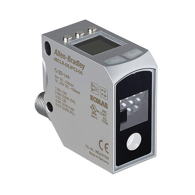 Allen Bradley Colour Sensors 18 → 32 mm, White LED IO-Link, NPN, PNP, 100 mA, 18 → 30 V, IP67, IP69