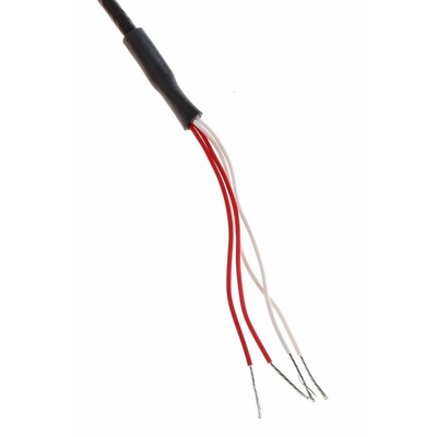 RS PRO PT100 RTD Sensor, 6mm Dia, 250mm Long, 4 Wire, Probe, Class B +250°C Max