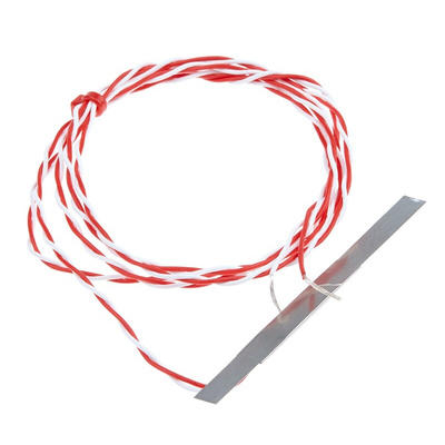 RS PRO PT100 RTD Sensor, 6mm Dia, 35mm Long, 2 Wire, Probe, Class B +250°C Max