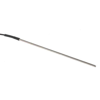 RS PRO PT100 RTD Sensor, 3mm Dia, 150mm Long, 4 Wire, Probe, Class B +250°C Max