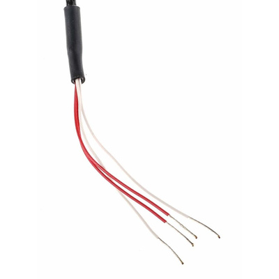 RS PRO PT100 RTD Sensor, 3mm Dia, 150mm Long, 4 Wire, Probe, Class B +500°C Max