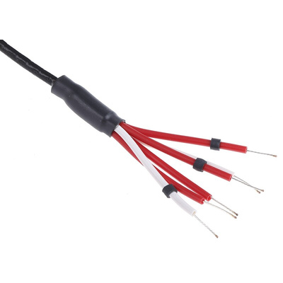 RS PRO PT100 RTD Sensor, 6mm Dia, 150mm Long, 2 x 3 Wire, Probe, Class B +500°C Max