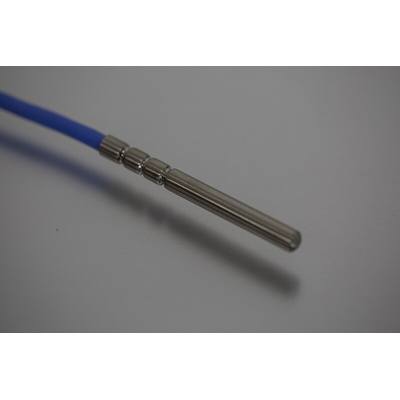 RS PRO PT100 RTD Sensor, 6mm Dia, 60mm Long, 4 Wire, Probe, Class A +200°C Max