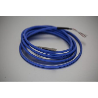RS PRO PT100 RTD Sensor, 6mm Dia, 60mm Long, 4 Wire, Probe, Class A +200°C Max