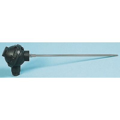 RS PRO PT100 RTD Sensor, 6mm Dia, 500mm Long, 3 Wire, Probe, Class A +250°C Max