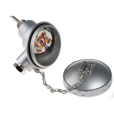 RS PRO PT100 RTD Sensor, 6mm Dia, 250mm Long, 4 Wire, G1/2, Class B +450°C Max