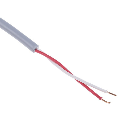 RS PRO PT1000 RTD Sensor, 6mm Dia, 35mm Long, 2 Wire, Probe, Class A +100°C Max