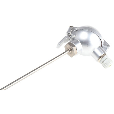 RS PRO PT100 RTD Sensor, 6mm Dia, 300mm Long, 3 Wire, Probe, Class B +250°C Max