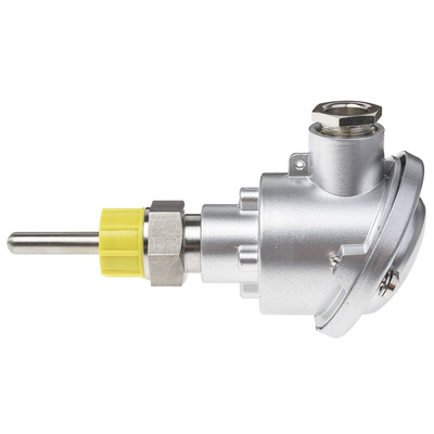 RS PRO PT100 RTD Sensor, 8mm Dia, 50mm Long, 3 Wire, G1/2, Class B +250°C Max