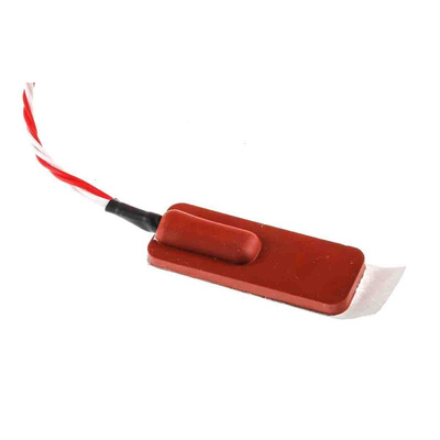 RS PRO PT100 RTD Sensor, 13mm Dia, 40mm Long, 4 Wire, Patch Sensor, Class B +150°C Max