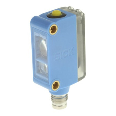 Sick Contrast Sensors 12.5 mm, LED, NPN, 100 mA, 12 → 24 V dc, IP67