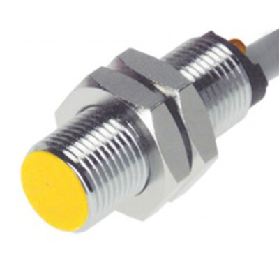Turck Inductive Barrel-Style Proximity Sensor, M12 x 1, 2 mm Detection, NAMUR Output, 8.2 V dc, IP67