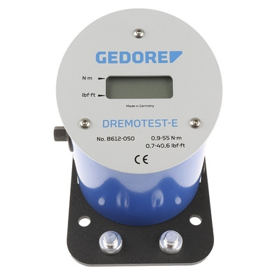 Gedore8612-050 10mm Digital Torque Tester, Range 0.9 to 55Nm ±1 % Accuracy