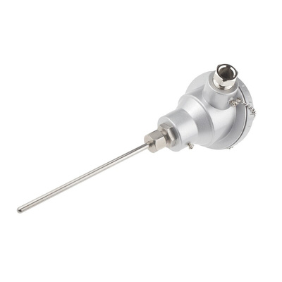 RS PRO PT100 RTD Sensor, 6mm Dia, 150mm Long, 3 Wire, G1/2, Class B +450°C Max