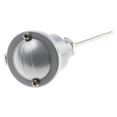 RS PRO PT100 RTD Sensor, 6mm Dia, 100mm Long, 4 Wire, Probe, Class B +450°C Max