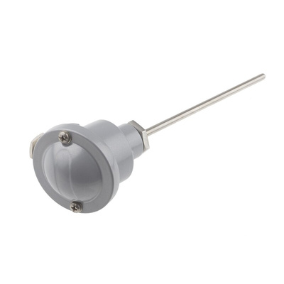 RS PRO PT100 RTD Sensor, 6mm Dia, 150mm Long, 4 Wire, Probe, Class B +450°C Max