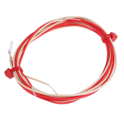 RS PRO PT100 RTD Sensor, 2mm Dia, 10mm Long, 2 Wire, Probe, Class B +250°C Max