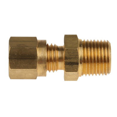 RS PRO Thermocouple Compression Fitting for Use with Thermocouple, 1/8 BSPT, 3mm Probe, RoHS Compliant Standard