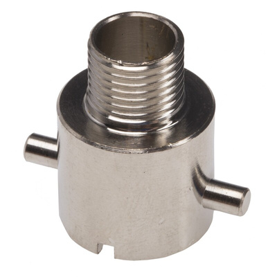 RS PRO Bayonet Adapter for Use with Temperature Sensor, 1/8 BSP, 6mm Probe, RoHS Compliant Standard