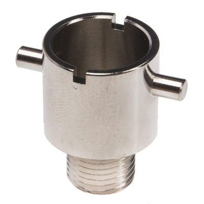 RS PRO Bayonet Adapter for Use with Temperature Sensor, 1/8 BSP, 6mm Probe, RoHS Compliant Standard