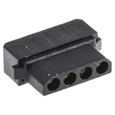 Datamate Connector Kit Containing 4 way SIL Female Shell, Crimps