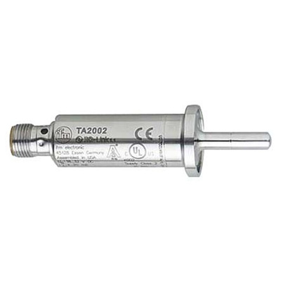 ifm electronic PT1000 RTD Sensor, 6mm Dia, 25mm Long, 4 Wire, 3/4 in Tri-Clamp (ISO 2852), +200°C Max