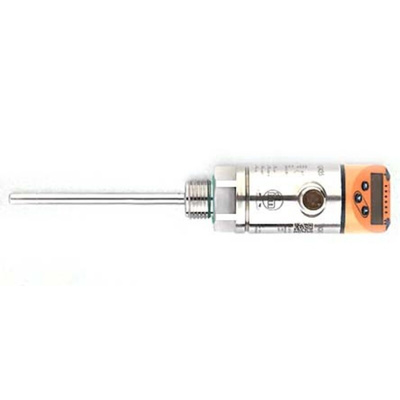 ifm electronic PT1000 RTD Sensor, 6mm Dia, 100mm Long, 4 Wire, G1/2, +150°C Max