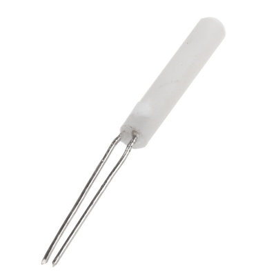 RS PRO PT100 RTD Sensor, 1.5mm Dia, 8mm Long, 2 Wire, Probe, Class B +600°C Max
