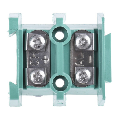 RS PRO Barrier Terminal Thermocouple Terminal Block for Use with Type K Thermocouple, Single Pair, IEC Standard