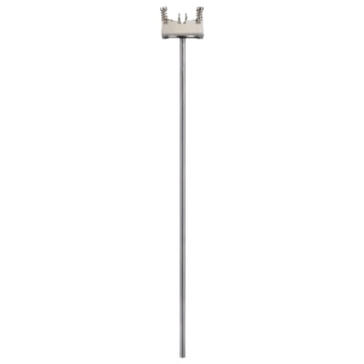 Jumo PT100 Temperature Probe, 6mm Dia, 130mm Long, 2 Wire, Class B +400°C Max