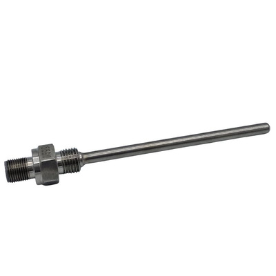 RS PRO PT100 RTD Sensor, 6mm Dia, 250mm Long, 4 Wire, BSP 1/4, +250°C Max