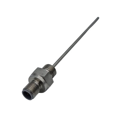 RS PRO PT100 RTD Sensor, 3mm Dia, 250mm Long, 4 Wire, NPT 1/4, +250°C Max
