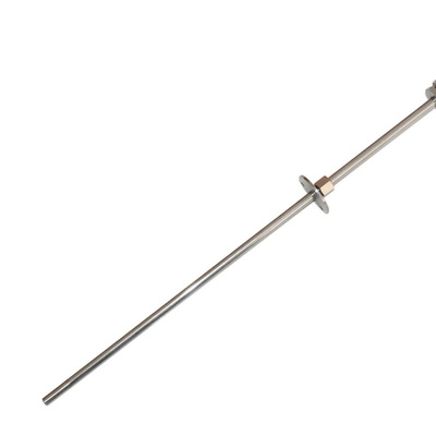 Electrotherm PT100 RTD Sensor, 8mm Dia, 400mm Long, 3 Wire, Probe, 3 DIN EN 60751 °C, F0 °C +400°C Max