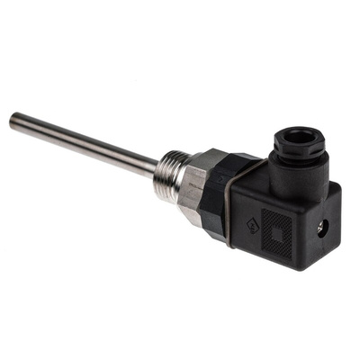 Jumo PT100 RTD Sensor, 8mm Dia, 100mm Long, 2 Wire, G1/2, Class B +270°C Max