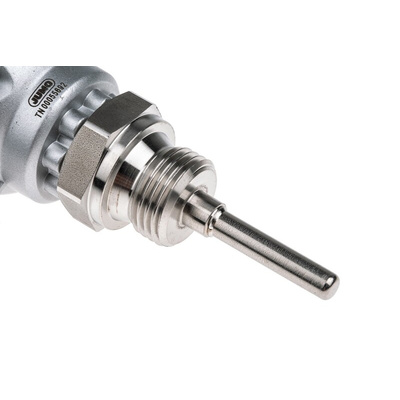Jumo PT100 RTD Sensor, 6mm Dia, 50mm Long, 2 Wire, G1/2, Class B +400°C Max