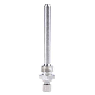 RS PRO Thermowell for Use with Temperature Sensor, 1/2 BSP, 6mm Probe, RoHS Compliant Standard