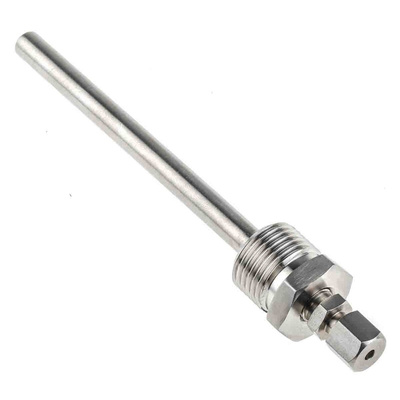 RS PRO Thermowell for Use with Temperature Sensor, 1/2 BSP, 3mm Probe, RoHS Compliant Standard