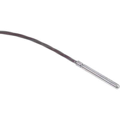 Correge PT100 RTD Sensor, 3mm Dia, 30mm Long, 4 Wire, Probe, Class A +250°C Max