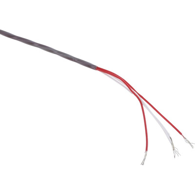 Correge PT100 RTD Sensor, 3mm Dia, 30mm Long, 4 Wire, Probe, Class A +250°C Max