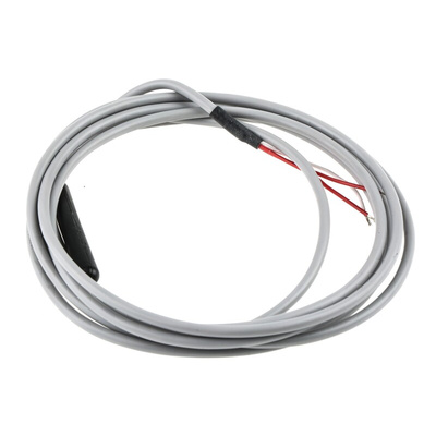 Correge PT100 RTD Sensor, 6mm Dia, 50mm Long, 3 Wire, Probe, Class A +100°C Max
