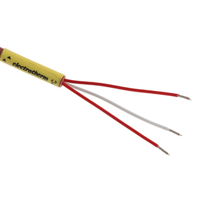 Electrotherm PT100 RTD Sensor, M4 Dia, 40mm Long, M4, F0.3 +200°C Max