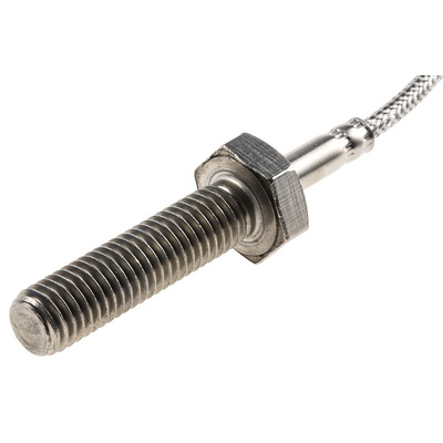 Electrotherm PT100 RTD Sensor, M10 Dia, 40mm Long, M10, F0.3 +400°C Max