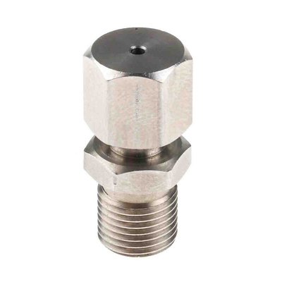 RS PRO Thermocouple Compression Fitting for Use with Thermocouple, 1/8 BSPP, 1.5mm Probe, RoHS Compliant Standard