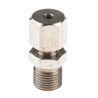 RS PRO Thermocouple Compression Fitting for Use with Thermocouple, 1/8 BSPP, 3mm Probe, RoHS Compliant Standard