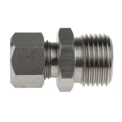 RS PRO Thermocouple Compression Fitting for Use with Thermocouple, 1/2 BSPP, 6mm Probe, RoHS Compliant Standard