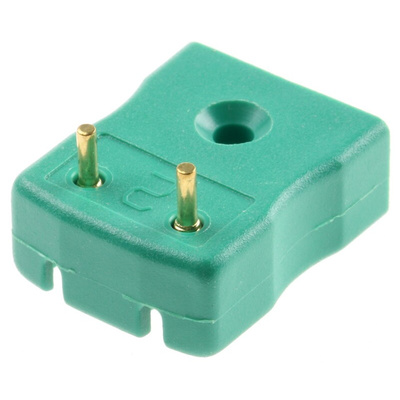 RS PRO PCB Mounting Thermocouple Connector for Use with Type K Thermocouple, Miniature Size, IEC Standard